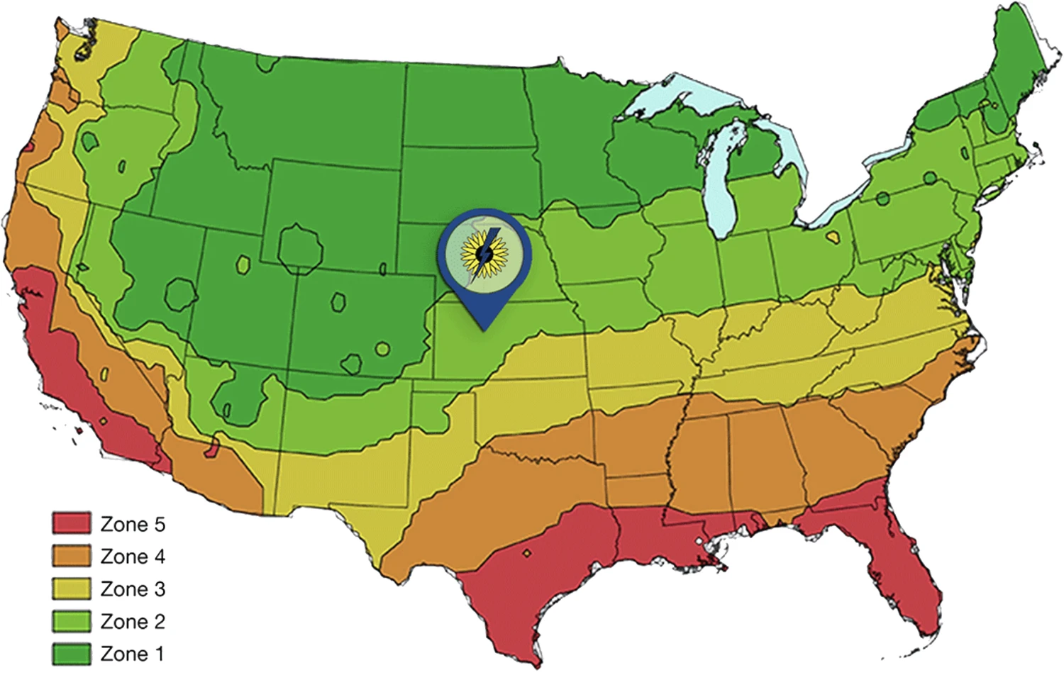 us-kansas-cooling-hours-map U.S. Free Cooling Hours Map